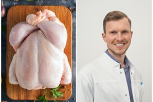 Gydytojas dietologas perspėja, ką būtina žinoti valgant vištieną: svarbu ne užrašas „užauginta be antibiotikų“ 