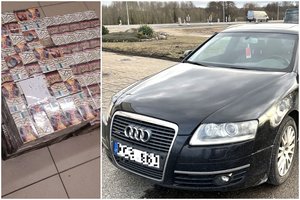 Baltarusiškas cigaretes automobiliu vežęs druskininkietis namo paleistas pėsčias