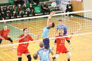 Gargždų ir Šiaulių klubai – pirmieji Lietuvos vyrų tinklinio čempionato pusfinalio dalyviai