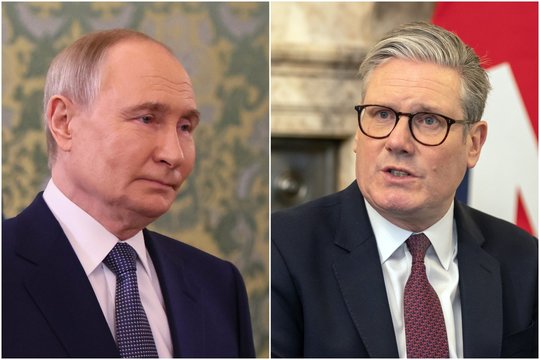 Iš Jungtinės Karalystės – griežtas signalas V. Putinui