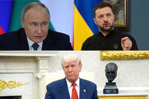 V. Zelenskio aplinka atskleidė vieną didžiausių baimių dėl to, ką Rusijai gali pažadėti D. Trumpas