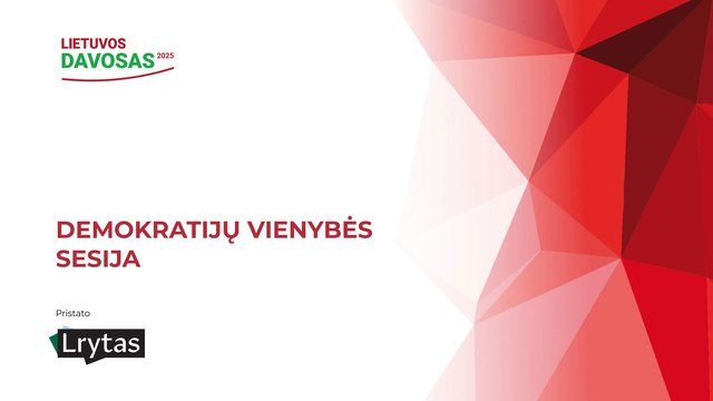 Stiprėjanti Europa prie stalo turi turėti savo balsą: aptarė, kaip ginti demokratiją
