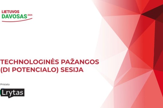 DI siūlo matyti ne kaip grėsmę, o galimybę: išlošime greičiau tai priėmę