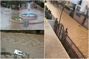 Turistų mylimoje Ispanijos vietovėje – chaosas: provinciją skandino liūtys, tvino gatvės