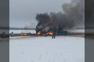 Rusijoje sudužo kovinis sraigtasparnis, skirtas operacijoms didelės grėsmės aplinkoje