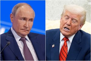 Ekspertas perspėja dėl D. Trumpo ir V. Putino derybų poveikio karui Ukrainoje: atneš priešingus rezultatus