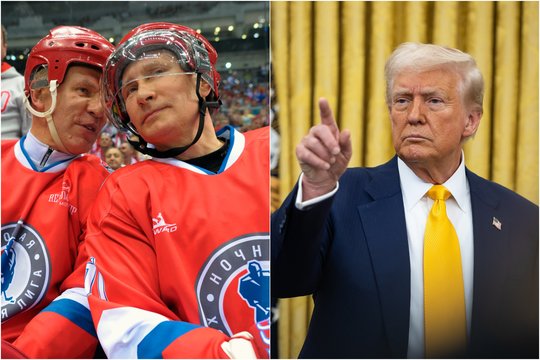 Ledo ritulio legenda pakvietė D. Trumpą į Rusiją: „Greitai pastatysime jį ant pačiūžų“