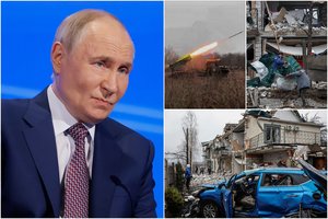 Dėl Rusijos veiksmų iškart po pokalbio su D. Trumpu – Vokietijos reakcija: „V. Putinas žaidžia žaidimus“