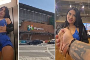 Suaugusiųjų žvaigždė pikantišką įrašą nufilmavo tiesiog prekybos centre: lankytojai pasibaisėję