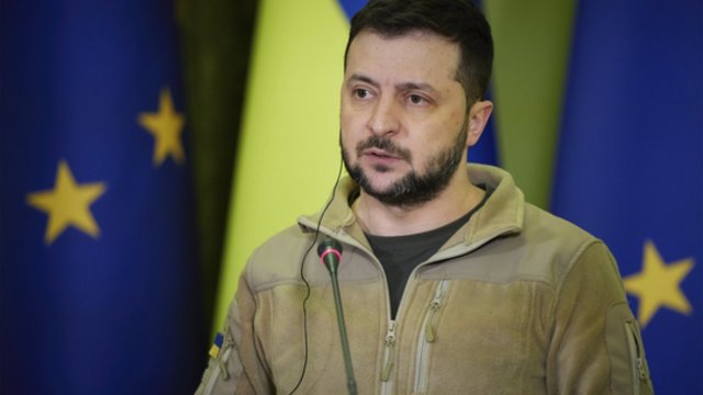 V. Zelenskis praneša, kada kalbėsis su D. Trumpu: tikisi išgirsti apie pokalbį su V. Putinu