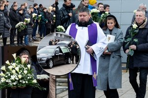 Ašaros ir baltų žiedų jūra: į paskutinę kelionę išlydėtas netikėtai miręs 38-erių futbolininkas Mantas Litvinas