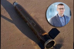 Lietuvos pajūryje radus Rusijos raketos dalį – eksperto perspėjimas