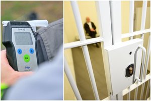 Girtas ir beteisis vairuotojas Klaipėdoje apdaužė kitą mašiną – sučiuptas iškeliavo tiesiai į areštinę