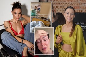 Fotobūdelės skandale išgarsėjusi Skaistė Mood atsidūrė ligoninėje: „Tampiausi, kračiausi“