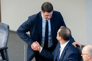 G. Paluckas galimas kandidatūras į Seimo vicepirmininkus visų pirma ketina aptarti su R. Žemaitaičiu