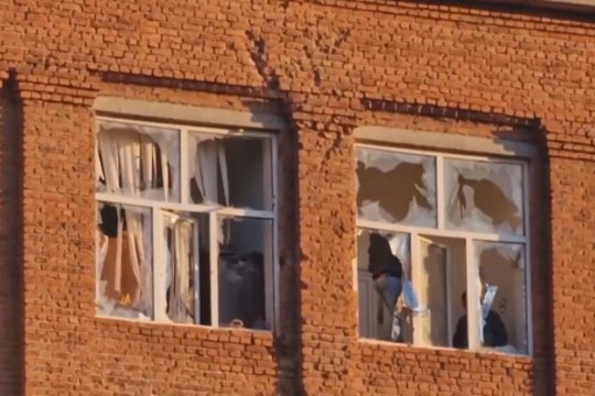 Prieš Rusiją – didžiausia dronų ataka: užfiksavo padarinius