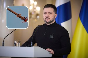 Ukrainos užantyje – potencialus koziris: prabilo apie niokojančią sparnuotąją raketą