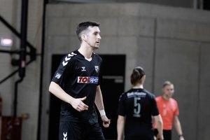 T. Bučma: „Futsal A lygos finalo dvikovose stengsimės pakeisti savo žaidimą“