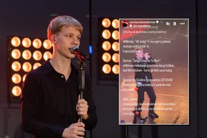 Adomo Vyšniausko koncerto Dubline metu – kurioziška situacija: atlikėjas kreipėsi į gerbėjus