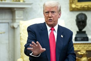 D. Trumpas vėl skęsta Rusijos propagandoje? Remiasi ne JAV žvalgyba, o V. Putinu