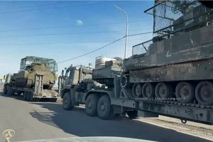 Skaudi žinia: rusai perėmė du galingus amerikietiškus šarvuočius