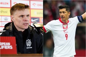 Lietuva tikisi užgesinti Lenkijos futbolo žvaigždžių spindesį: „Įveikiama rinktinė, viskas yra įmanoma“
