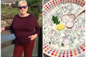 15 metų Ukrainoje gyvenusios tauragiškės receptais domisi tūkstančiai – stebina ne tik šaltibarščiais su dešra