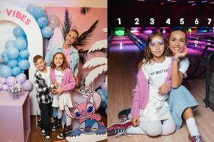 Indrė Kavaliauskaitė savo dukrai surengė pasakišką gimtadienį: per šventę – šeimų turnyras