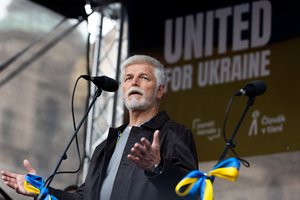 Rusams atakuojant Odesą – Čekijos prezidento vizitas