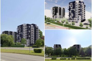 Tuščias plotas šioje vietoje greit bus užpildytas: iškils devynaukštis daugiabutis