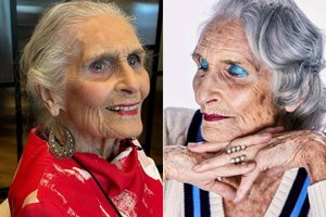 96 metų stiliaus ikona atskleidė, kaip iki šiol pavyksta išlaikyti dailias formas