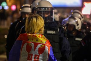 Serbija dėkoja Rusijai už pagalbą kovoje su spalvotąja revoliucija