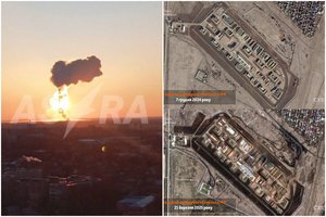 Po Ukrainos atakos Engelso aerodrome – milžiniškas krateris: Rusijai tai kainuos brangiai