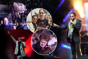 Grandioziniame Radžio koncerte Kaune – jaudulys, ypatinga viešnia ir ašaros: „Esu dėkingas“