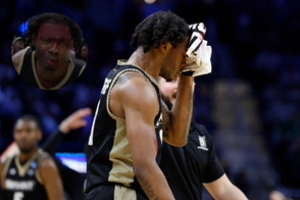 „Kovo beprotybėje“ – krauju pasruvusi krepšininko galva