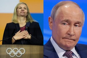 V. Putino sveikinimų sulaukusi naujoji IOC prezidentė planuoja ruošti dirvą rusams grįžti į olimpines žaidynes