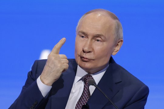 Prakalbo apie tikruosius V. Putino kėslus Ukrainai ir Vakarams: nurodė ir pagrindinį Kremliaus tikslą