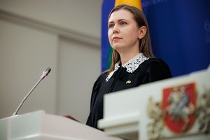 D. Šakalienės, G. Nausėdos ir R. Vaikšnoro susitikime – pokalbiai apie taikdarių siuntimą į Ukrainą: ruošiamės