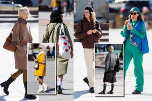 Nušvitus saulei sostinės gatves užliejo stileivos: demonstravo pavasariškus derinius