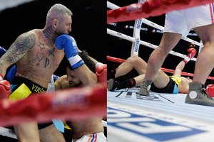 Saldžių sapnų: R. Viršila per pusantros minutės buvo pasiųstas į nokdauną