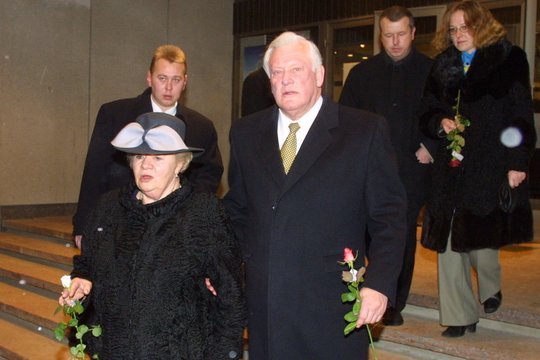 Julija Brazauskienė ir Algirdas Brazauskas.