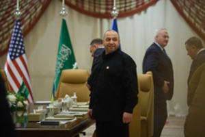 Rijade prasidėjo Ukrainos ir JAV delegacijų susitikimas 