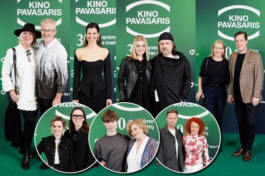Į jubiliejinio „Kino pavasario“ uždarymą plūdo garsūs kino mylėtojai