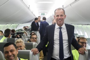 „AirBaltic“ direktorius: siekiame būti pirmąja oro linijų bendrove, kuri vykdys skrydžius iš Baltijos šalių į Kyjivą