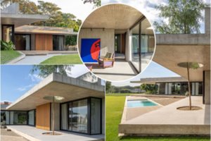 Netaisyklinga sklypo forma šiam 420 kv. m namui tapo tikru privalumu