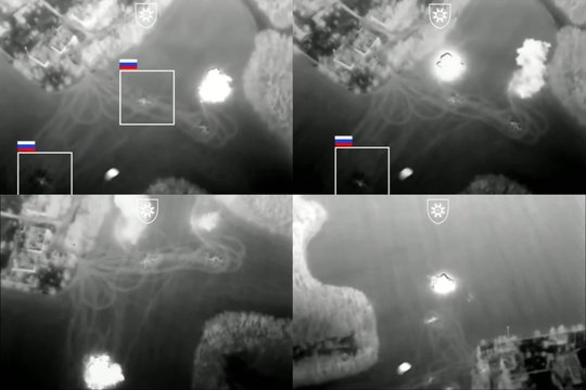 Belgorodo srityje – sėkminga Ukrainos ataka: sunaikino keturis Rusijos sraigtasparnius