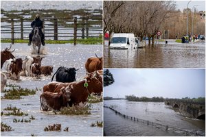 Turistų mylima Ispanija skęsta: griuvo istoriniai objektai, žuvo bent 3 žmonės