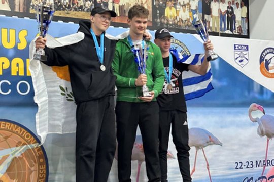 Kipre – istorinis jaunojo Lietuvos šaulio rezultatas
