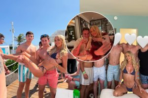 „OnlyFans“ žvaigždė A. Knight susižadėjo su garsaus sporto komentatoriaus sūnumi: „Visi statymai atšaukti“