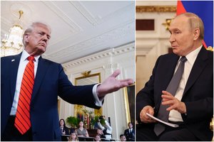 Kremlius: V. Putinas perdavė D. Trumpui itin asmenišką dovaną